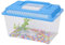 URBNLIVING Aquarium-Starter-Set aus Kunststoff, Blau