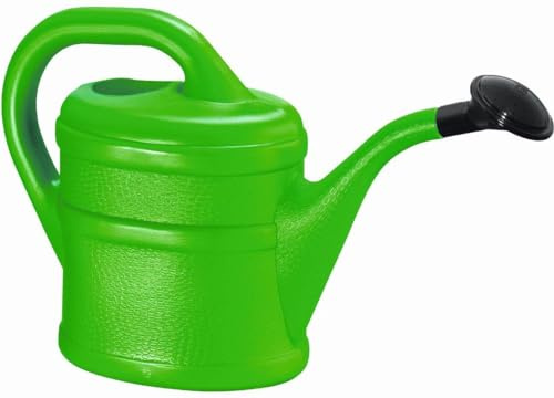 Gießkanne GRÜN Blumenkanne Kunststoff für groß & klein, Garten & Zimmerpflanzen Gießkannen Gieskanne Gieskannen Giesskanne 2L 2 L Liter Watering Can Gieskannen2Liter + 1 Bildmagnet