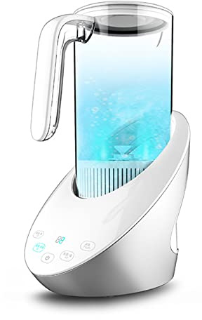 Bottiglia d'Acqua Idrogeno 1.5L con Ionizzatore Alcalino - 4 Modalità di Filtrazione, Smart Touch