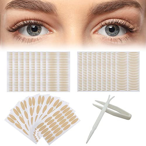 Schlupflider Stripes, Augenlid Stripes, Schlupflid Tapes, Schlupflid-Tape Streifen, 960 Pcs Augenlidklebeband, Unsichtbares Sofortiges Anheben des Augenlids für Einzelnes Augenlid (mit Pinzette)