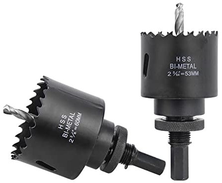 GANDE Foret À Carotter 35 40 53 60 70mm Scie Cloche Bi-métal Scie Cloche À Pointe Carbure for Bois Métal Trou Outil De Forage 1 Pièces (Color : 40mm)