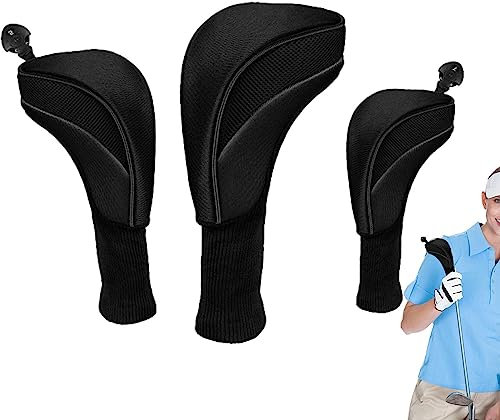 Putter-Abdeckungen für Golfschläger – Kopfbedeckung für Golfschläger, tragbarer Schutz für Golfschläger mit Verschluss für Anfänger und Jugendliche