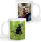 GOATINTHECOAT Personalised Mug Text Photo Printed Collage Design Logo Customised Gift Cup 11oz Various Options Mothers Fathers Day Coffee Cup Kitchenware. Personalised Photo Mug (2 Images)