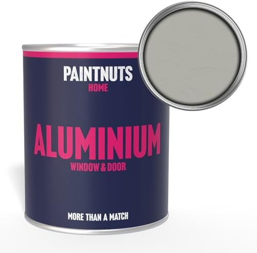Paintnuts Aluminium Window & Door Paint - RAL-7038 - AGATE GREY Satin 500ml Tin