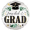 PARTY DISCOUNT NEU Folienballon You did it Grad, ca. 43cm