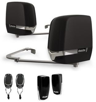 Motorline Telica 230 Vac Gelenkmotoren für Tore bis 2,50 m pro Klinge ohne Schloss oder bis zu 4 m mit Schloss