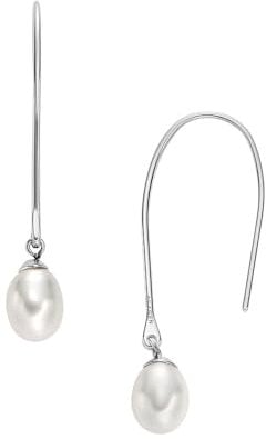 Skagen Damen-Ohrring Agnethe Pearl Silver Edelstahl, SKJ1834040