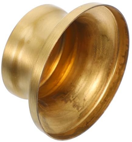 Hoement Kupfer Lampe Finial Lampensockel Metall Lampenfassungssockel Tischlampenfassungsabdeckung Diy-lampenendstück Modernes Endstück Für Lampenschirm