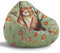 DreamRoots Sitzsack Kinder mit füllung - Sitzkissen Kinder Boden - Kinderzimmer Möbel - Sitzsäcke fürs kinderzimmer - Bean Bag M Happy Teddy