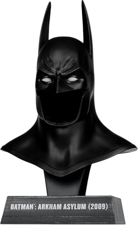Batman: Arkham Asylum DC Direct Mini-Replik 1/3 Batman Maske 19 cm
