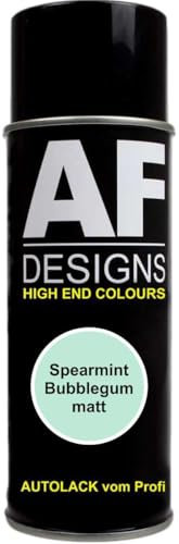 Bombe de peinture acrylique menthe bubblegum mat pastel pour bricolage