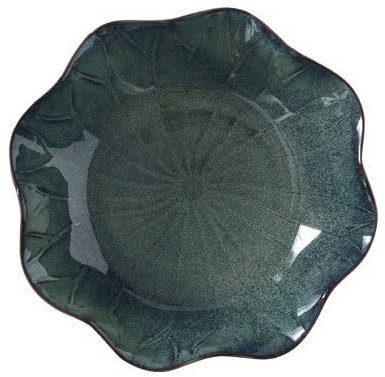 EINES Teller Abendessen Creative Ceramic 14-inch Large Bowl Boiled Fish Bowl Vegetable Salad Lace Bowl Home Noodle Bowl Rice Bowl Speiseteller der Empfangsparty(A)