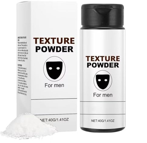 Poudre Texturisante Cheveux, Poudre Coiffante Homme, Poudre Coiffante,Poudre Texture, Texture Powder,Effet Mat Et Volume Maximisé Poudre Texturisante Pour Homme, Poudre Haare Mit Effekt (40g, 1pc)