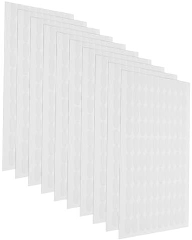 CHILDWEET 1000pièces Gel Adhesive Tack Transparent Pour Au Mur Colle Amovible Pour Décorations Et Photos