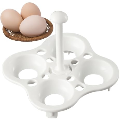 Dampfregal für Eier, Eierhalter zum Kochen, Küchenzubehör für Topf, Verwendung im Innen- und Außenbereich, Haus, Camping, Wohnung, Arbeitsplatte