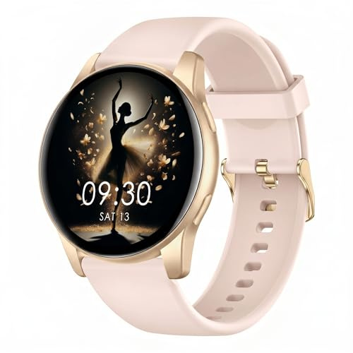 Smart Watch Answer/Make Call, 1.38 Smart Watches for Women Men, Fitness Tracker Watch with Heart Rate/Sleep Monitor, 120+ Sports, IP68 Waterproof Step Counter Watch Compatible with Android IOS