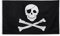 BRUBAKER Piratenflagge Totenkopf Fahne - Skull & Bones Piratenfahne Flagge - Große Hissfahne 150 x 90 cm