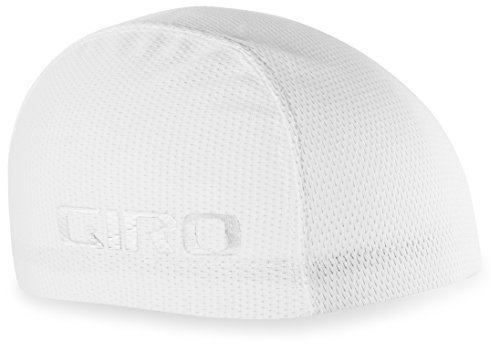 Giro Fahrradmütze SPF30 Ultralight Skullcap, Pure White, One Size, 265015001