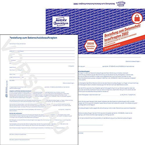 Avery Zweckform 2882 5 Datenschutzbeauftragter