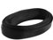 sourcing map 15ft 30mm Breite Schwarze Nylon erweiterbar geflochtene Sleeve Kabel Wrap de