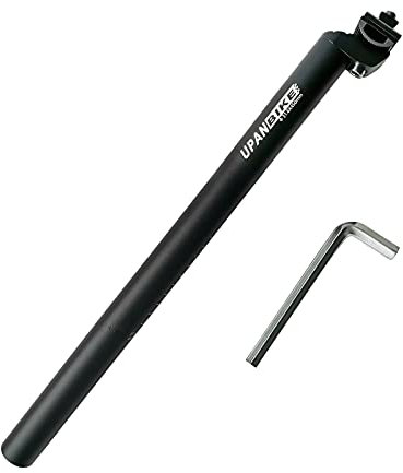 UPANBIKE Rennrad Mountainbike Fahrrad MTB Ersatz Sattelst¨¹TZE Sattelst¨¹TZE Extra Lang 45cm(450 mm),Aluminiumlegierung,mit Mikro-Einstellklemme, Durchmesser 31.6mm