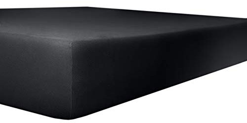 Kneer Spannbettlaken 90x190-100x200 cm 80 Onyx