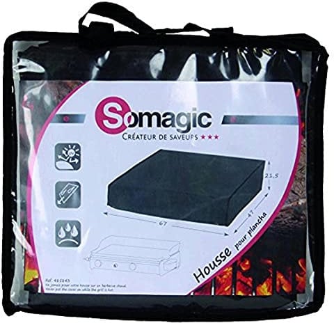 Somagic 485843 Housse de Plancha 2 Feux 67 x 47 x 21,5 cm