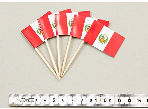 Everflag Zahnstocher : Peru 50 Stück