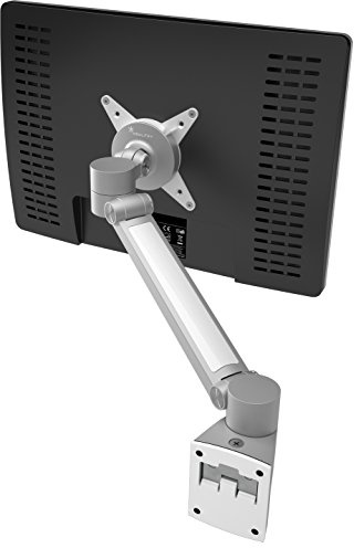 Dataflex Monitorhalterung, Silber, 47.7 x 15.3 x 14.5 cm, 58.312 | Zur Wandmontage, silber / weiß