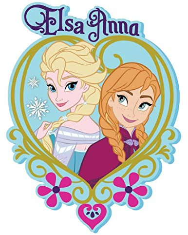 Disney's Frozen Soft Touch PVC Magnet: ELSA & Anna