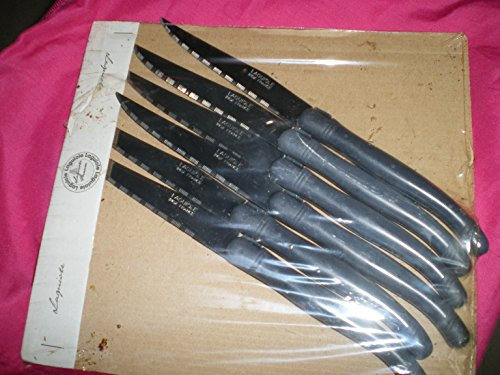 Laguiole 1993029 Tafelmesser, Edelstahl, 23 x 2 x 1 cm, Grau, 6 Stück