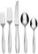Oneida Camlynn Mirror 45 Piece Casual Flatware Set, 18/0 Stainless, Service for 8,Silver