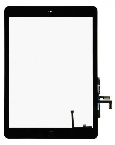 Smartex Pantalla Vidrio Tàctil Digitizer Negro Compatible con iPad Air 1- Adhesivo, Boton Home y Toolkit desmontaje incluidos en la confección