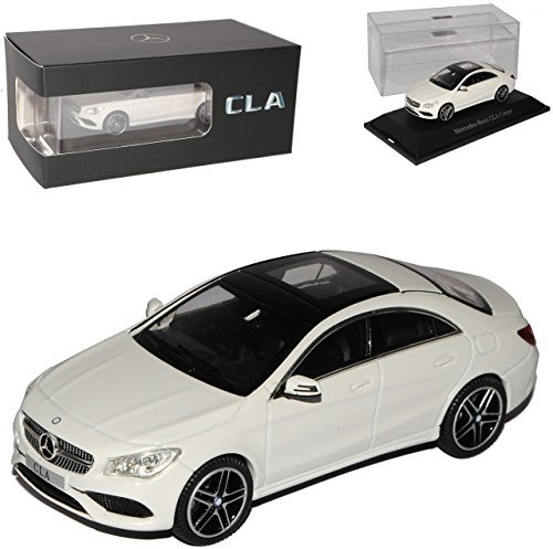 Kyosho Mercedes-Benz CLA Limousine Zirrus Weiss Modell Ab 2013 Ab Facelift 2016 1/43 iScale Modell Auto