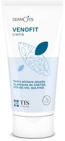 VenoFIT Crema Per Vene Varicose, Problemi Di Circolazione Venosa, Capillari Fragili, Gambe Doloranti, Riduce il Gonfiore, Azione Venotonica, Gambe e Piedi Stanchi, Gonfie, Pesanti e Senza Riposo -50g
