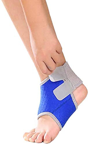 1 Pair Girls Boys Ankle Support Brace Compression Neoprene Ankle Strap Foot Wrap Protector for Strains Sprains Arthritis Ankle Tendon Pain Relief Exercises