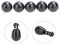 20x Quick Change Beads Camo Fishing Hooklength Instantly Shock Bead for Carp Fishing Feeder