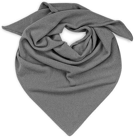 GIESSWEIN Merino Lambswool Dreieckstuch - Damen Schal aus Lammwolle, Gestricktes Schulter-Tuch, Leichte Herbst Stola, Warmes Halstuch, Feinstrickschal aus Wolle, Cape, Cardigan