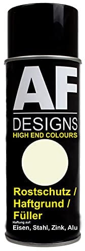 Alex Flittner Designs ROSTSCHUTZ GRUNDIERUNG FÜLLER BEIGE ALU Zink Stahl HAFTUNG HAFTGRUND AUTOLACK
