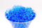 Risai Water Balls, 5000 pcs Crystal Gel Beads for Hydrogel Plants, Vase Filler Centerpiece Silicone Orbs, Non-Toxic Clear Jelly Gems Magic Growing Expanding Bead, Blue 100g