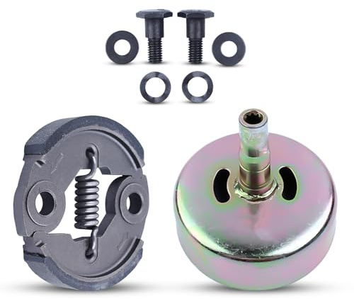 Atunee 9T Kupplungssatz für Honda GX31 GX35 1.3HP Kleiner Motorsense Rasentrimmer Teile ersetzen 19611-Z0Z-000 30500-Z0Z-013