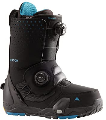 Burton Herren Snowboardboot Photon Step On Softbindung - 11, Schwarz, Modern, Halbhohe Wadenhöhe, Step On Bindung, Anpassbare Fußform, Wärmereflektierende Isolierung
