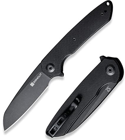 SENCUT Couteau Pliant de Poche Kyril Longueur Lame 3.19'' S22001-1