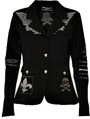 Roberto Geissini Damen Jacket Juwel black S