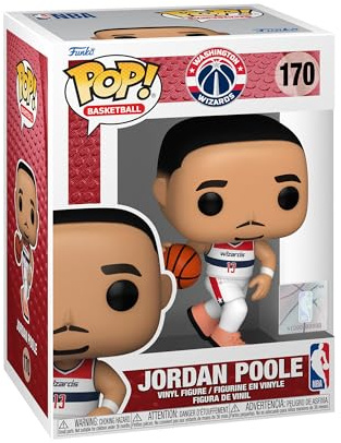 Funko POP! NBA: Warriors - Jordan Poole - Collectable Vinyl Figure - Gift Idea - Official Merchandise - Toys for Kids & Adults - Sports Fans - Model Figure for Collectors and Display