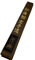 TEKKA BUDO Karategürtel braun - Bestickt - Shotokan Karate Do - 260 cm - Schriftzeichen Bestickung Gold - Braungurt Kanji japanisch - Brauner Gürtel
