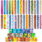 Koogel 30 Stück Schnapparmband Kinder, Bunte Slap Armbänder Slap Bracelet für Birthday Party
