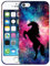 GlamCase for iPhone 5 / 5S / SE 2016, iPhone 5 / 5S / SE 2016 Case - Horse Galaxy Stars Space Design Printed Slim Cute Plastic Hard Designer Back Case for iPhone 5 / 5S / 1st Gen White