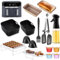 ENSINE Air Fryer Accessories for Tefal Dual Easy Fry XXL 11L, Including Silicone Liners for Air Fryer Dual Drawer Baskets EY942BG0,Racks, Muffin Cups,loaf Tins,Food Tongs, Paper Liners,Gloves.