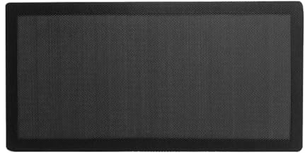 Rersduyt Computer Case Magnetic Dust Filter Mesh PC Case Cooling Fan Computer Guard Cover Horn Net 12 X 36CM